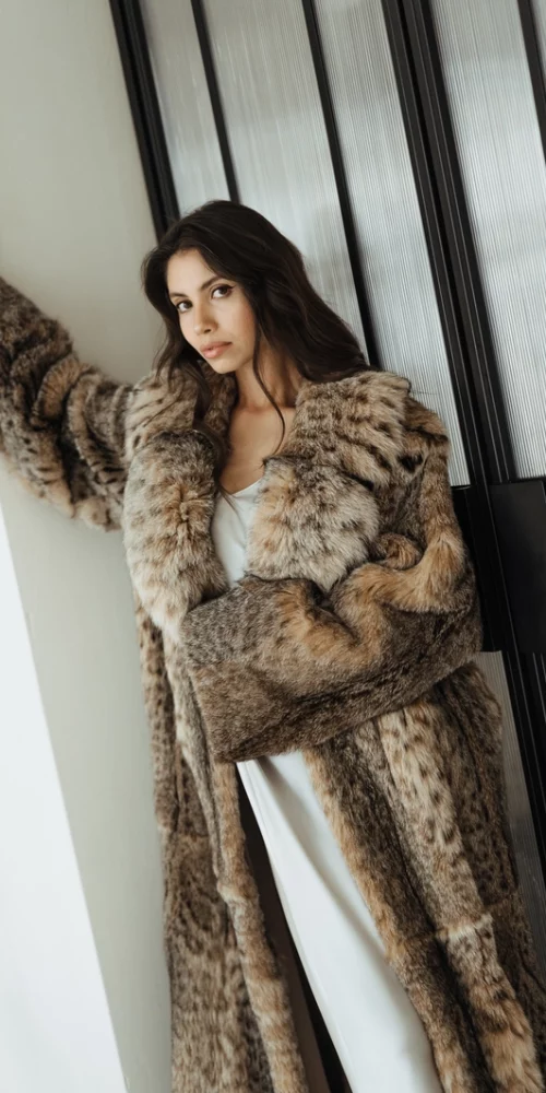 Bobcat Fur Coat