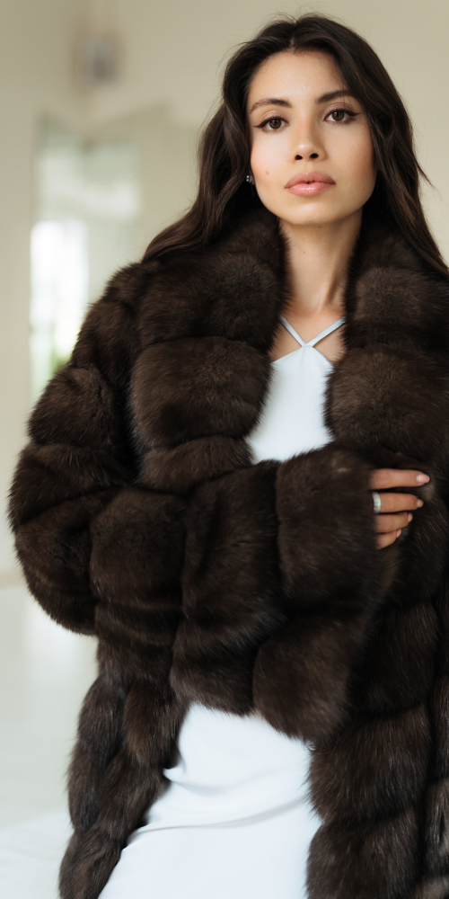 Barguzin Sable Fur Coat
