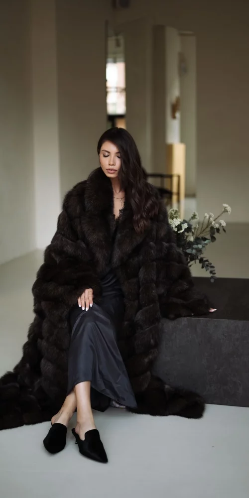 Barguzin Sable Fur Coat