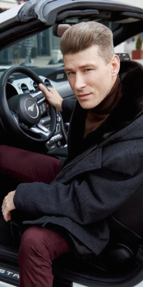 Cashmere and Mink Parka
