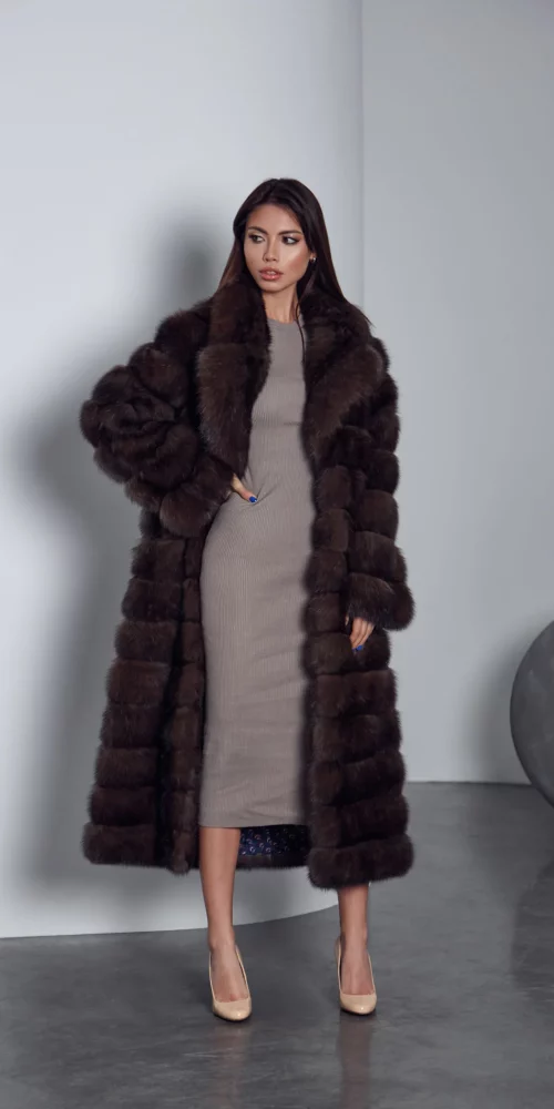 Barguzin Sable Fur Coat