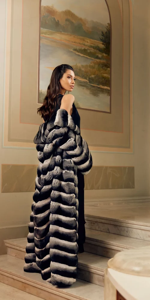 Chinchilla Fur Coat