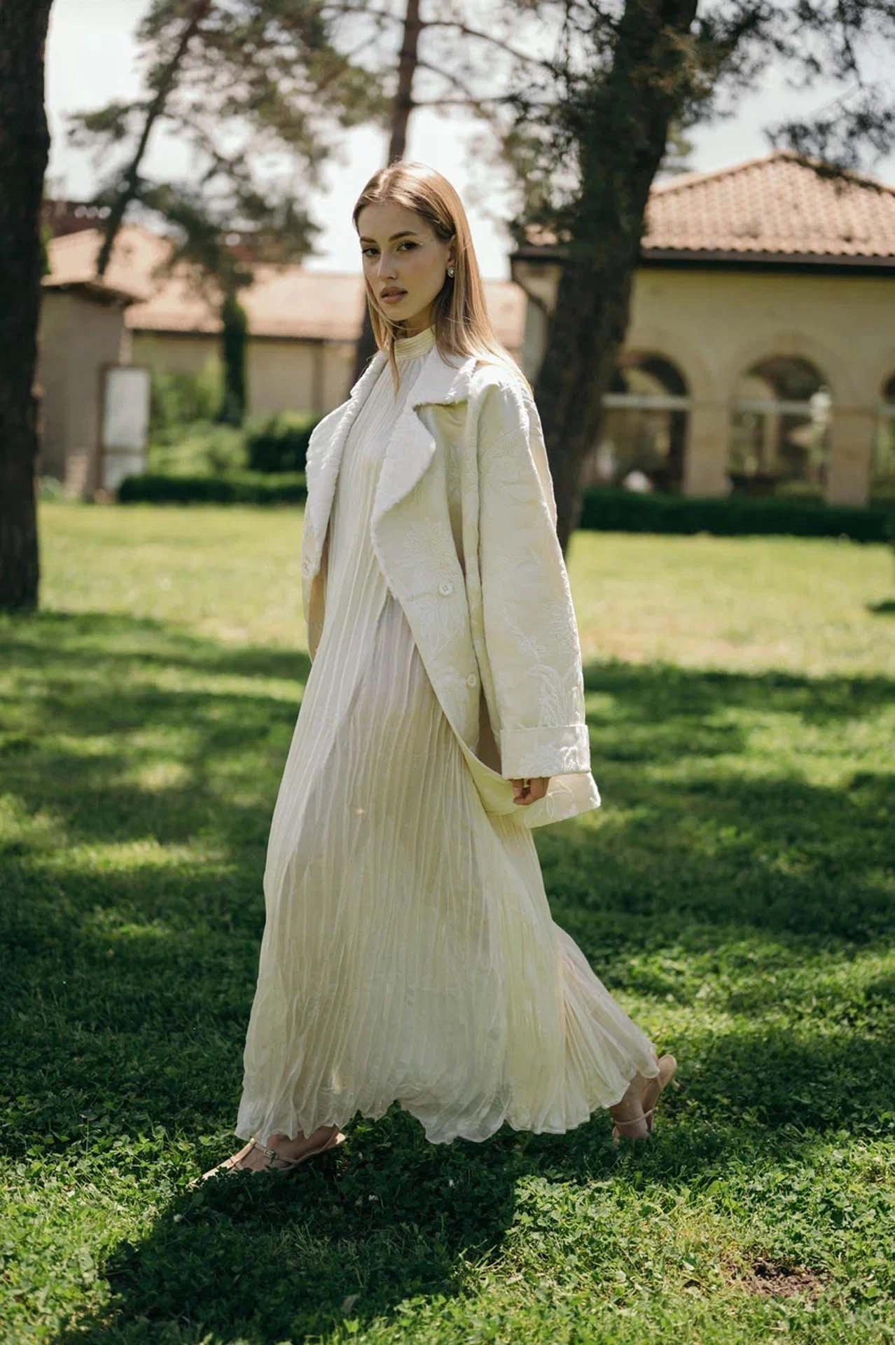 Namibian Swakara & Wool Jacquard Jacket - Image 5