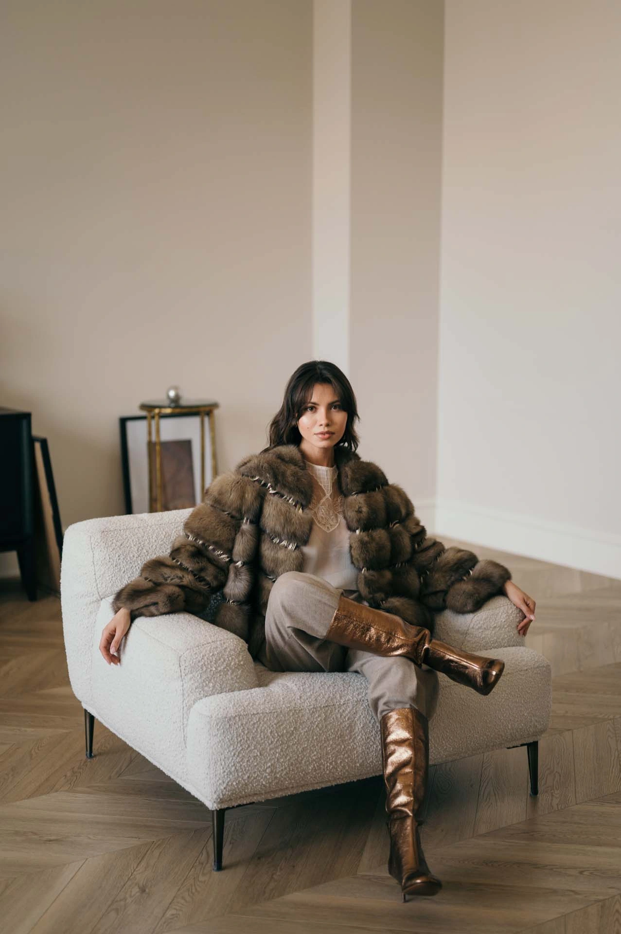 Sable & Couture Jacquard Jacket
