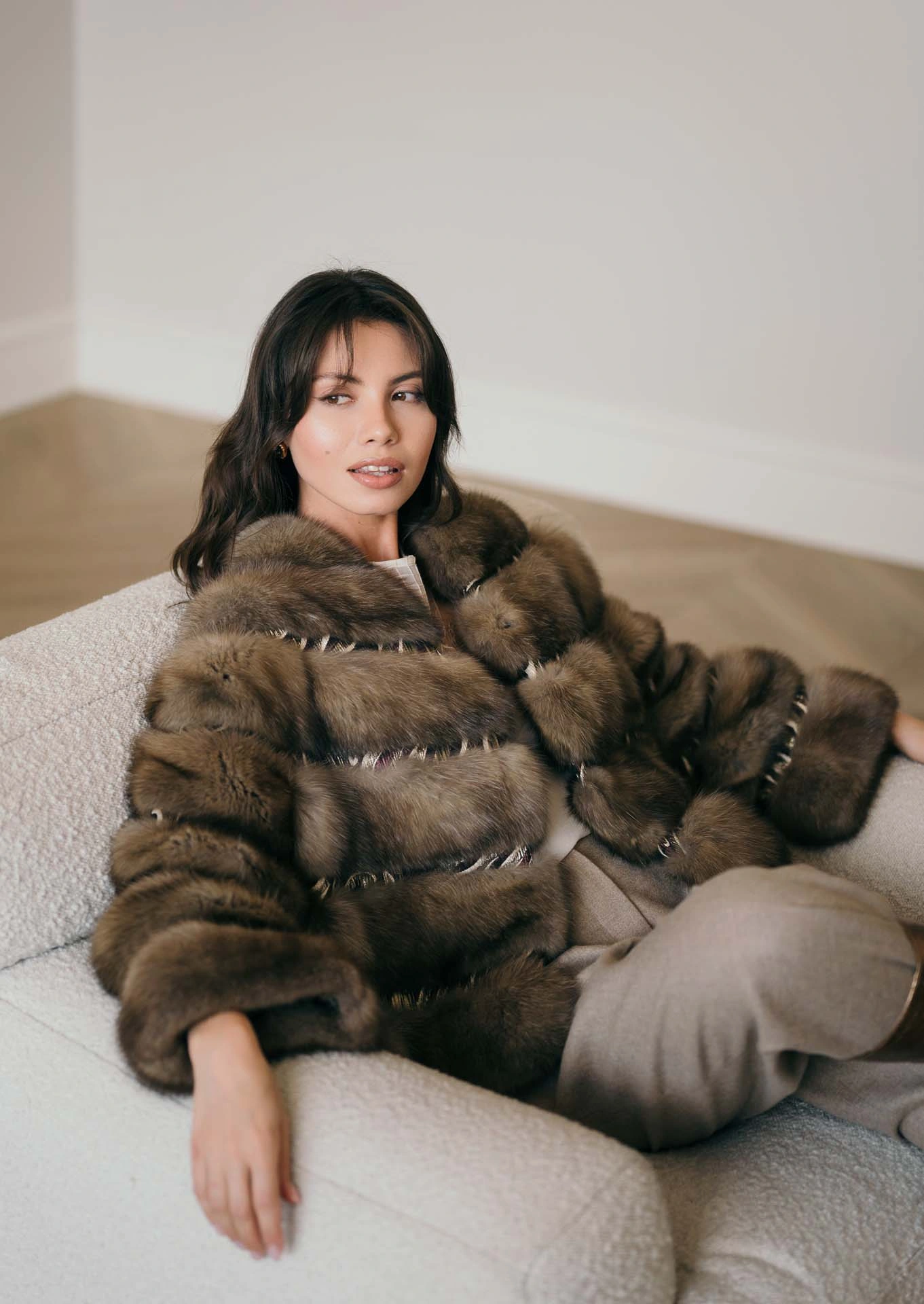 Sable & Couture Jacquard Jacket