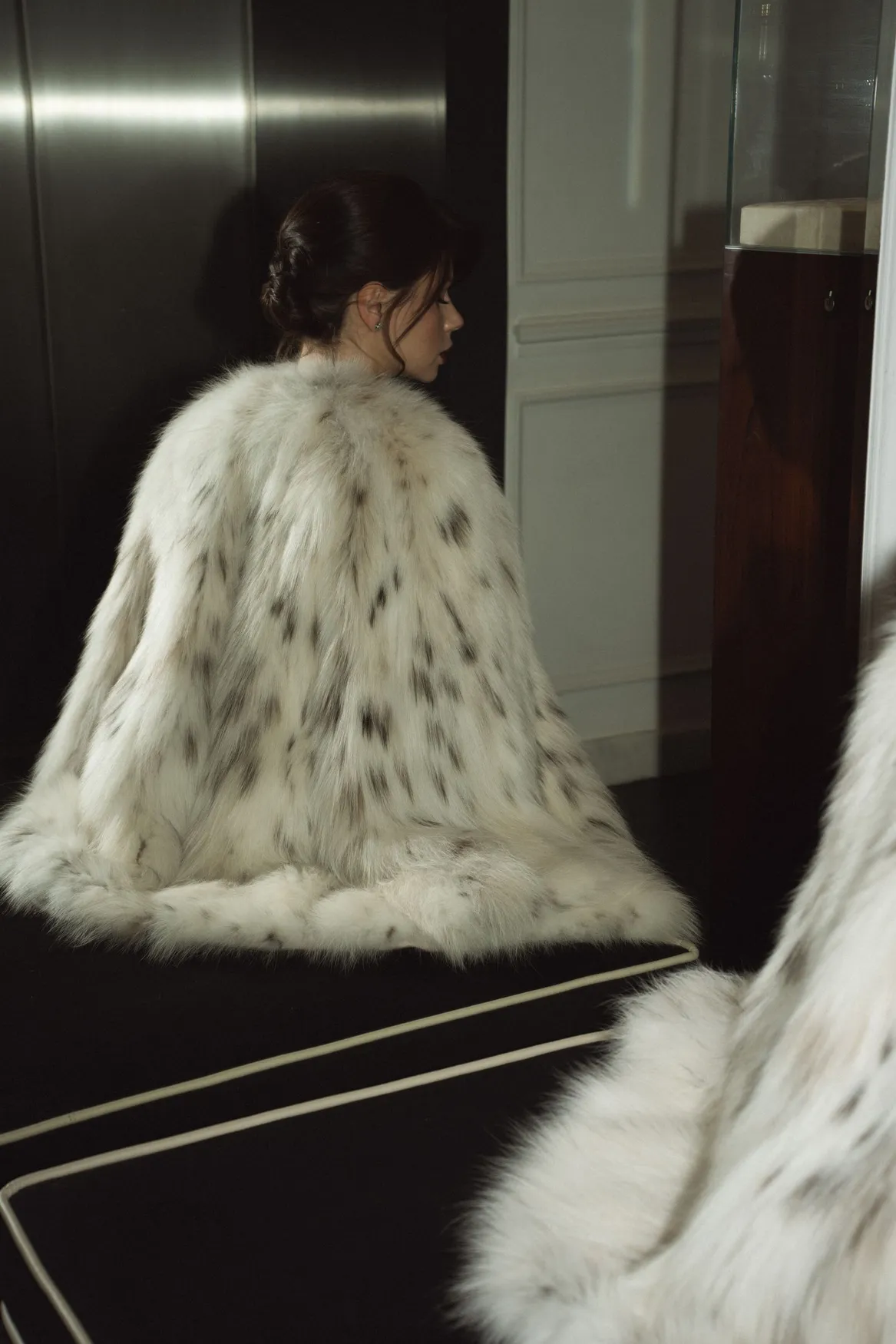 Siberian Lynx Fur Coat