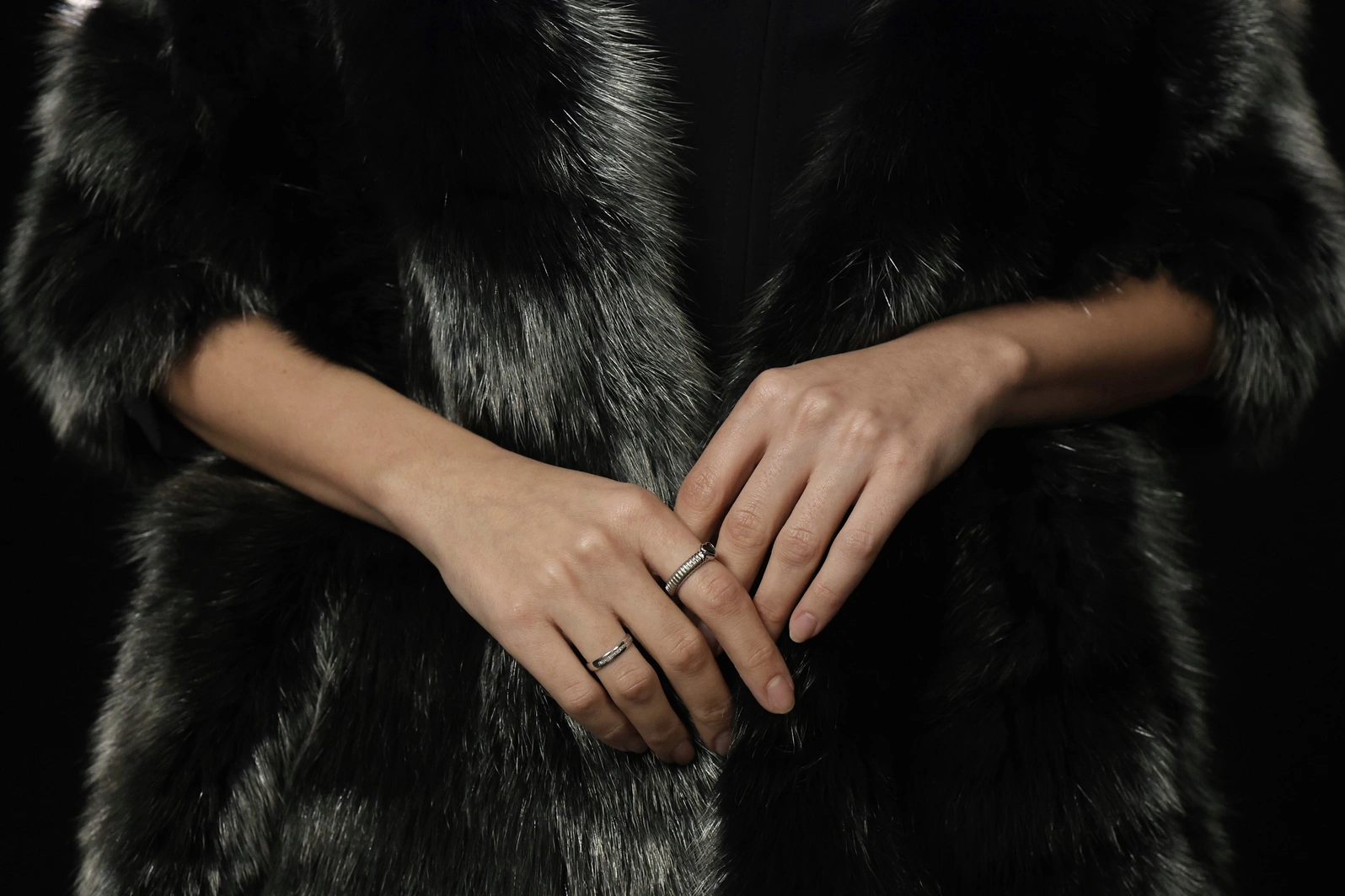 Silver-Coated Russian Sable Stole